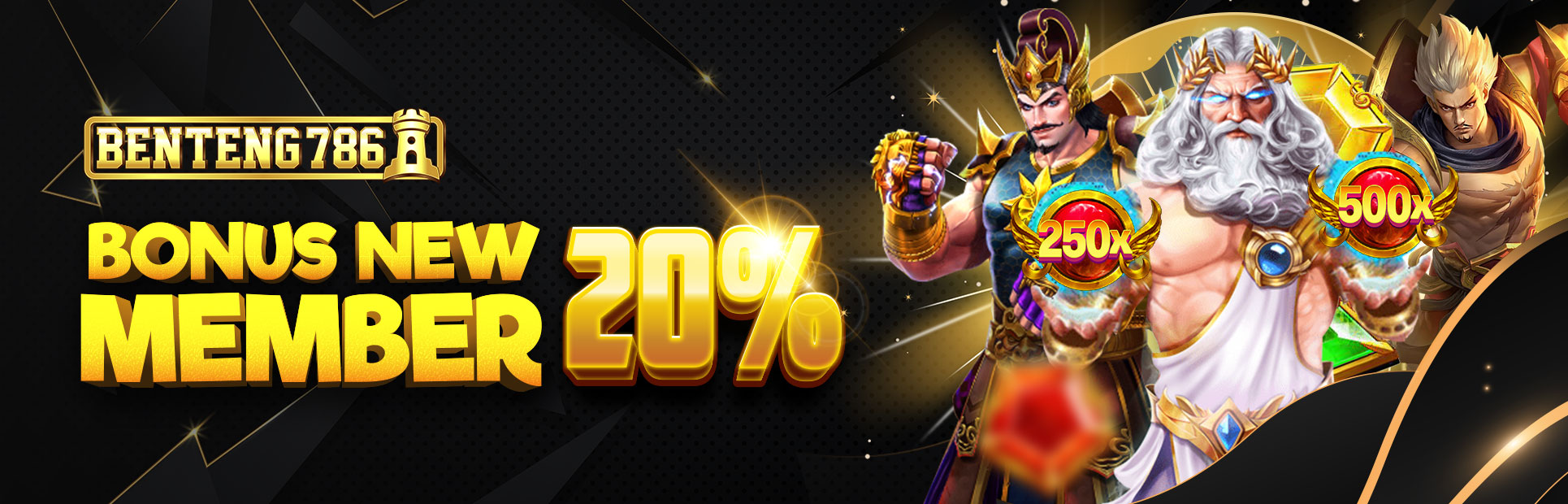 Bonus New Member 20%