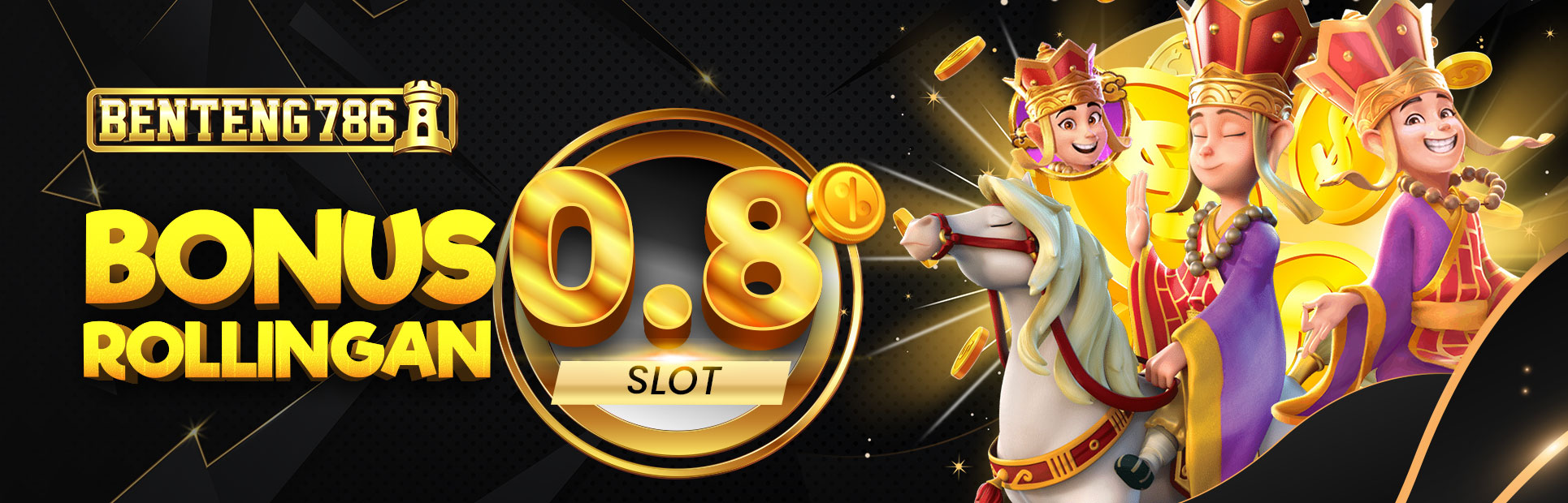 Bonus Rollingan Slot 0.8%