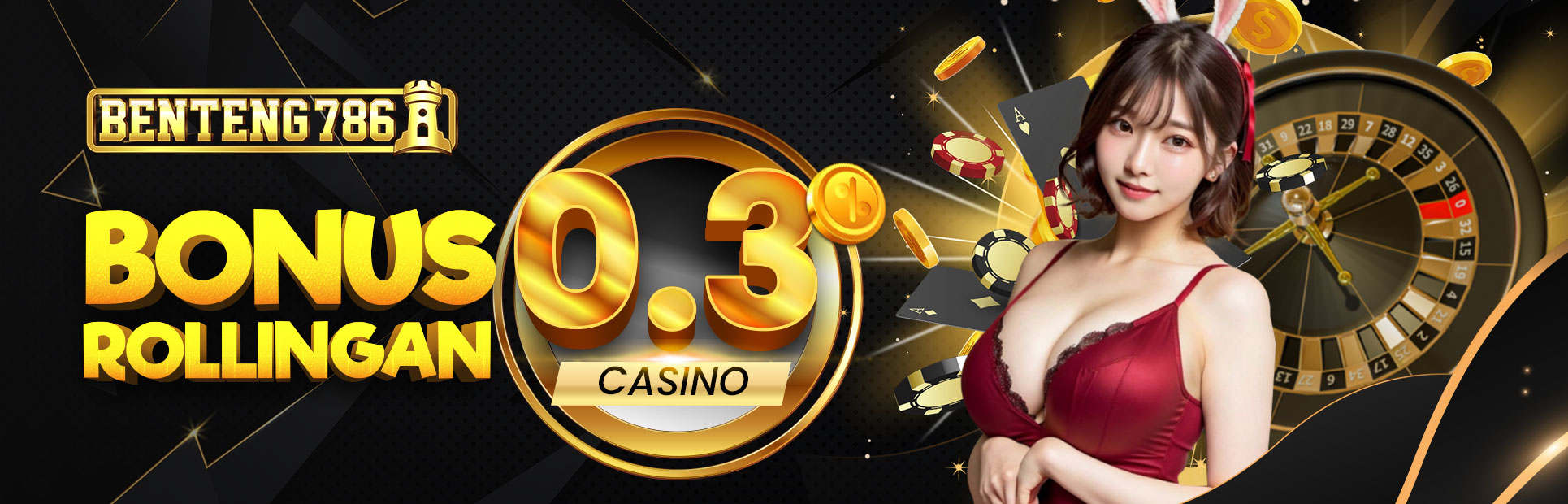 BONUS CASINO UP 0.8%